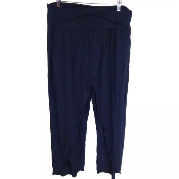 Athleta Release Pants Split Front Jersey Crop - Picture 2 of 4
